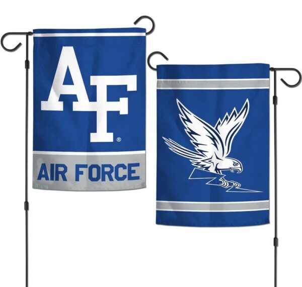 Air Force Academy Garden Flag 2 Sided Double Logo