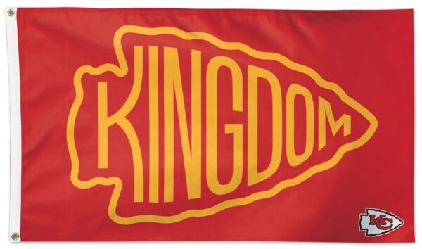 Kansas City Chiefs Flag 3×5 Arrowhead Kingdom