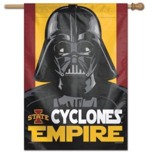 Iowa State Cyclones Empire Flag Vertical Star Wars House Banner