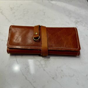 Leather Travel Jewelry Case