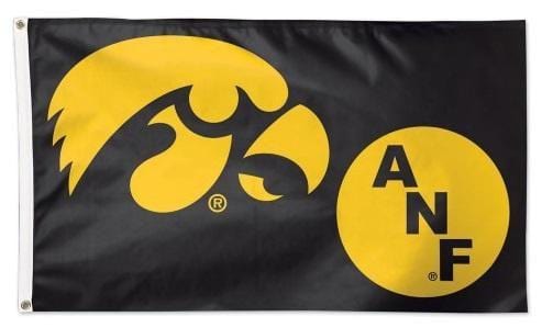 Iowa Hawkeyes Flag 3×5 ANF Logo