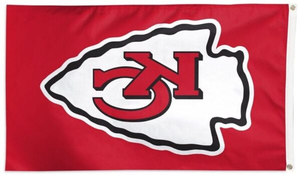 Kansas City Chiefs Flag 3×5 Red