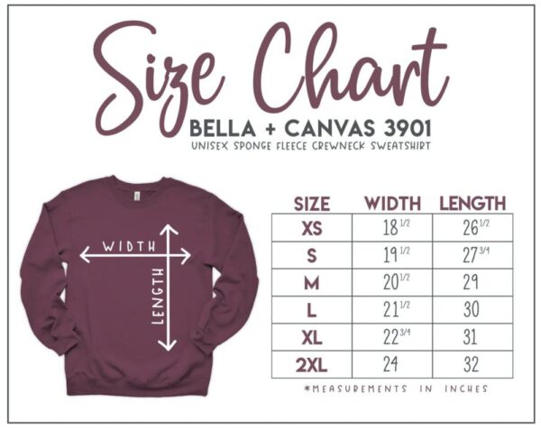 Thankful Fleece Lined Bella Canvas crew neck