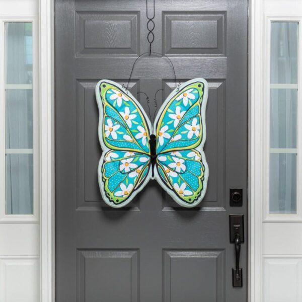 Summer Floral Butterfly Door Decoration Hanger