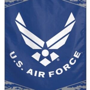 US Air Force Flag Digi Camo House Banner