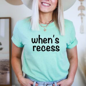 When’s recess