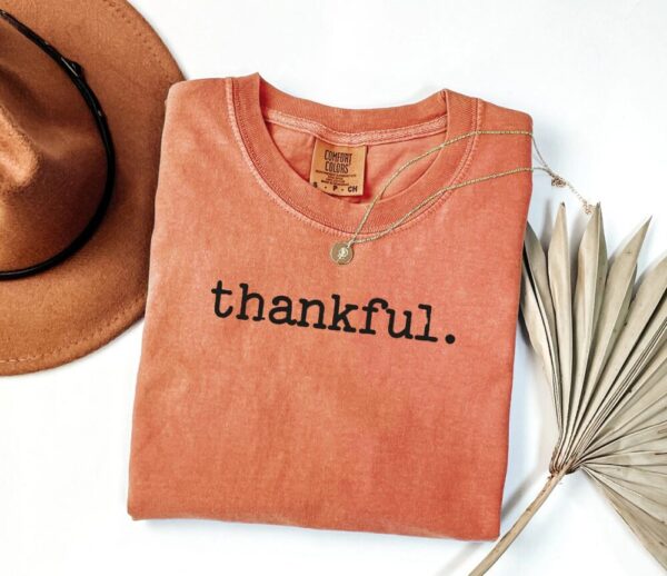 Thankful Long Sleeve Tee Comfort Colors