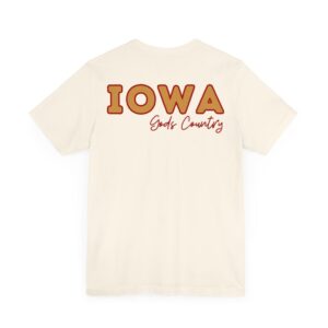 Iowa – Gods Country – Red/Gold