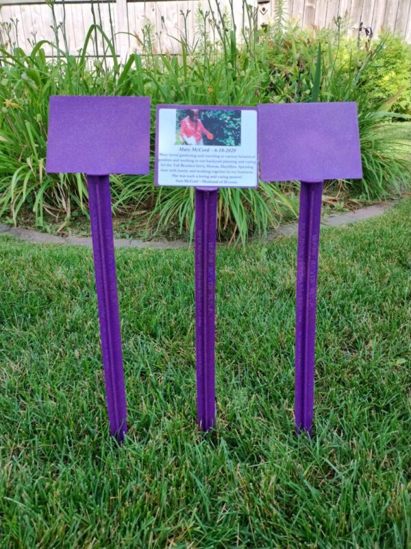 “Special” – Purple 24″ Marker for Alzheimer’s