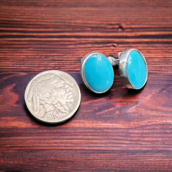 Marco Begaye Turquoise & Sterling Silver Earrings