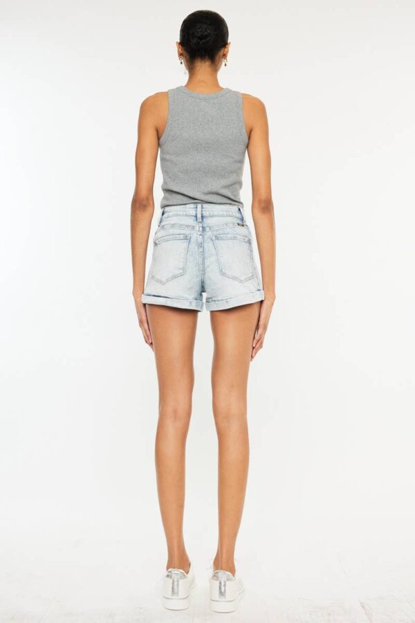 Kan Can High Rise Denim Shorts