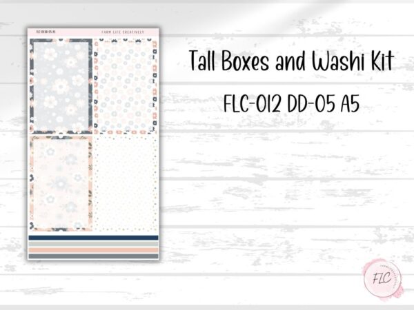 EC A5 Daily Duo Planner Sticker Kit – Pumpkins