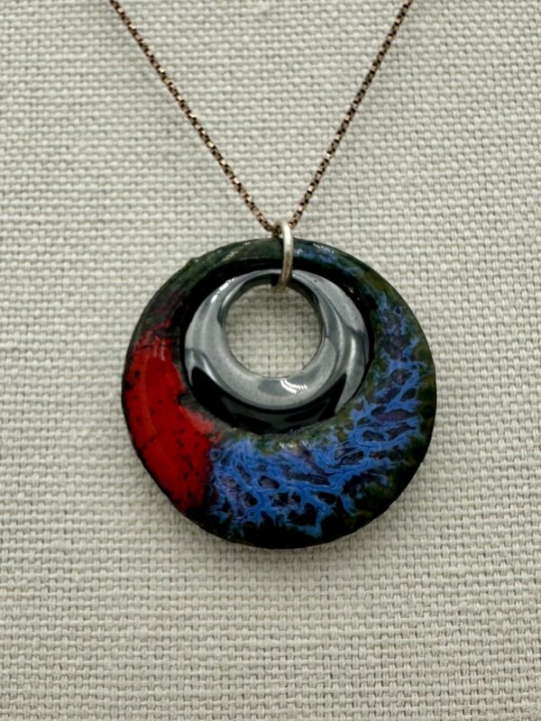 Enamel Necklaces by Lori Kidd ($45 – $50)