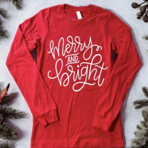 Merry & Bright Christmas Long Sleeve