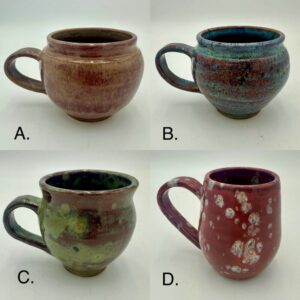 Mugs By Emily Hiner ($35)