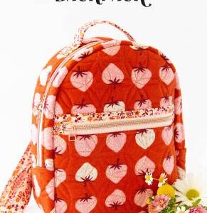 The Violet Backpack Sewing Pattern by Knot and Thread