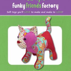 Funky Friends Factory Patch the Pussycat Pattern