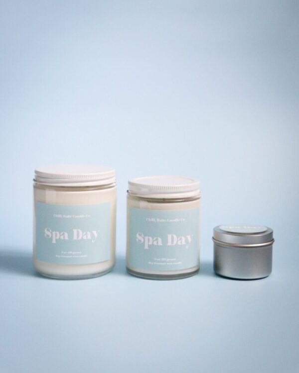 Spa Day Candle | White Tea + Citrus + Jasmine