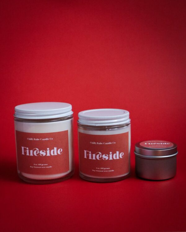 Fireside Candle | Vanilla + Smokey Woods