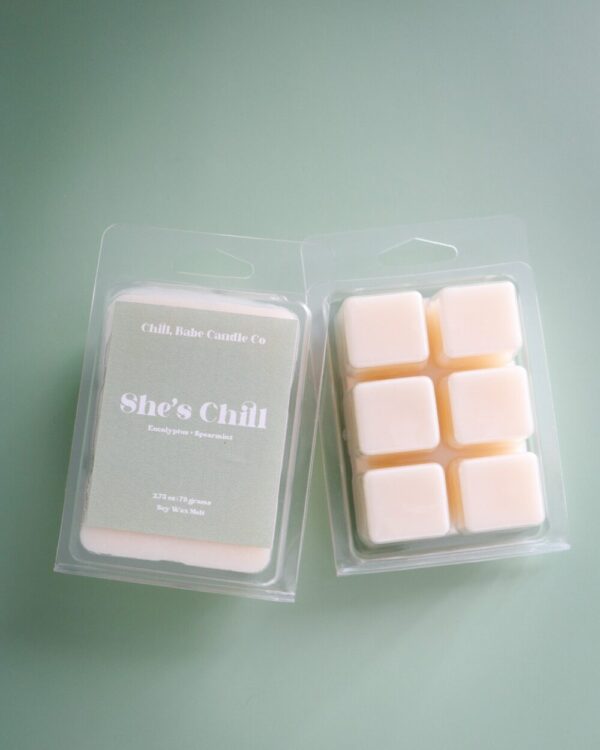 She’s Chill Wax Melt | Eucalyptus + Spearmint