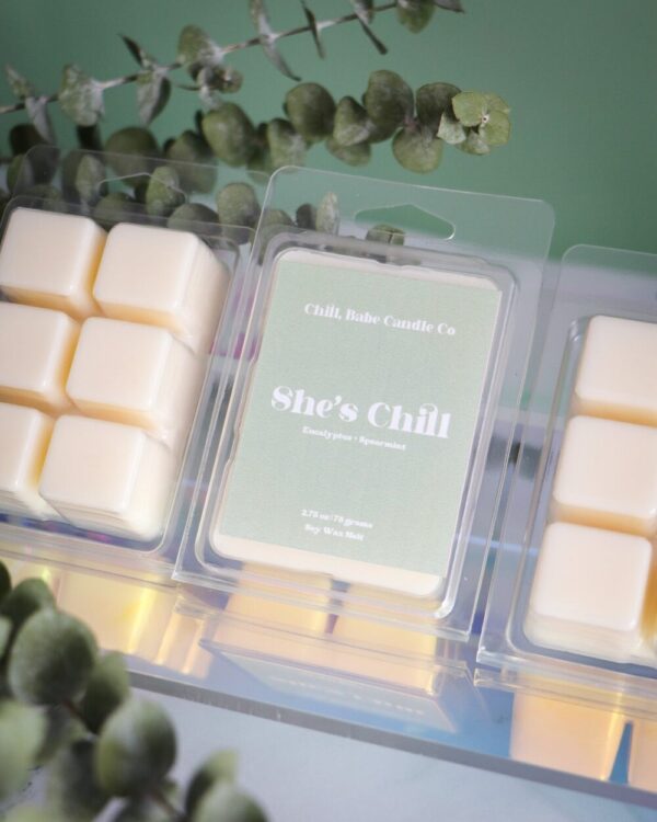 She’s Chill Wax Melt | Eucalyptus + Spearmint