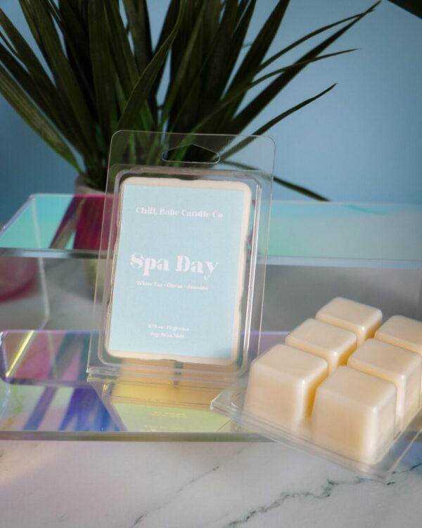 Spa Day Wax Melt | White Tea + Citrus + Jasmine