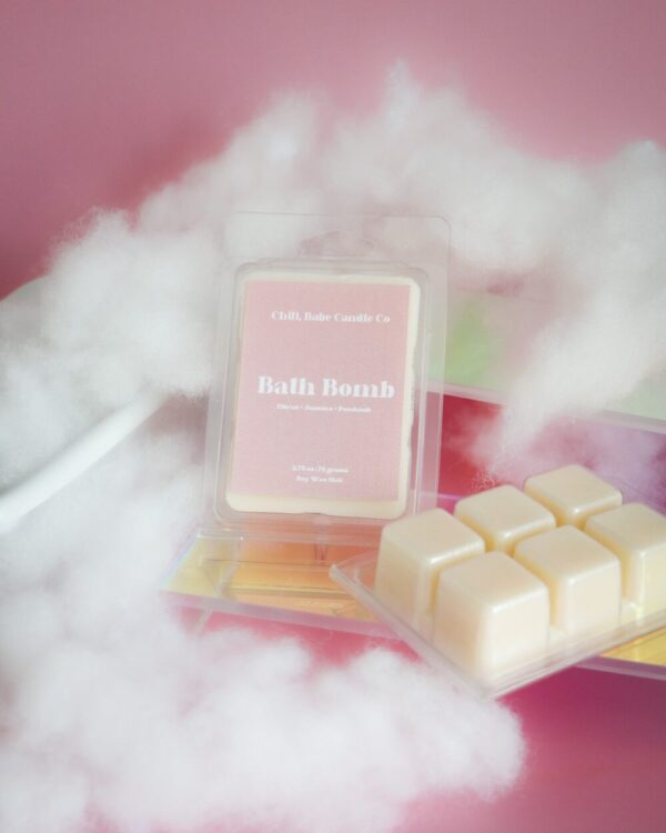 Bath Bomb Wax Melt | Citrus + Jasmine + Pachouli