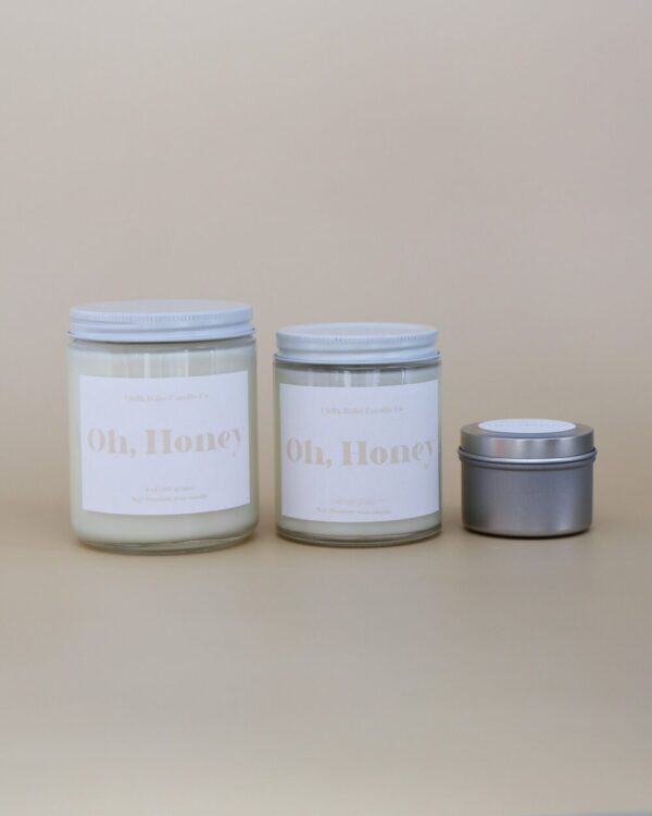 Oh, Honey Candle | Honeysuckle + Jasmine + Powder