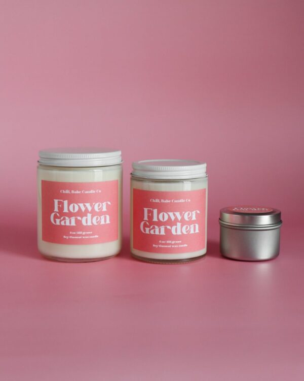 Flower Garden Candle | Magnolia + Peony