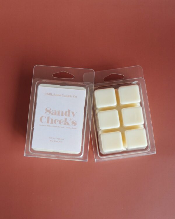 Sandy Cheeks Wax Melt | Coconut Milk + Sandalwood + Tonka Bean