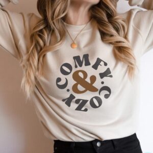 Comfy and Cozy – Bella Canvas Fleece Lined