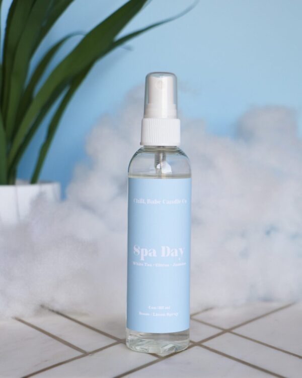 Spa Day Room & Linen Spray | White Tea + Citrus + Jasmine