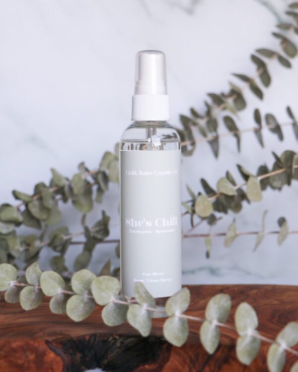 She’s Chill Room & Linen Spray | Eucalyptus + Spearmint