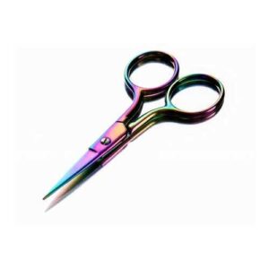 Rainbow Titanium Embroidery Scissors 3.5″