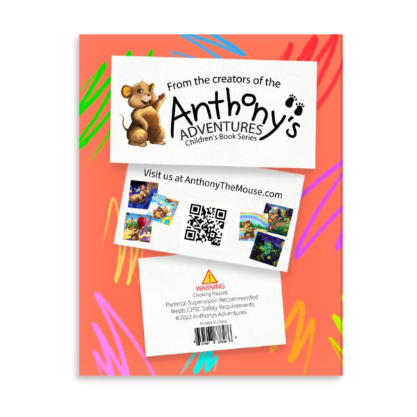 Anthony’s Coloring & Activity Book – with BONUS STICKERS!