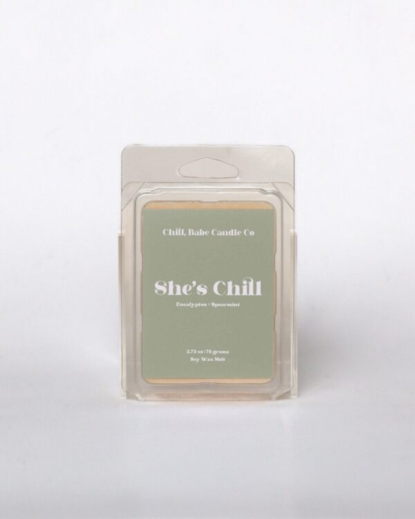 She’s Chill Wax Melt | Eucalyptus + Spearmint