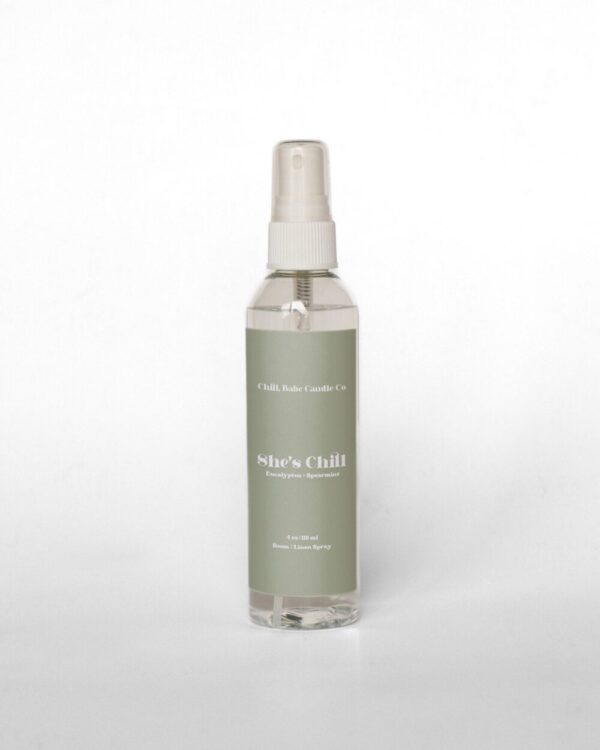 She’s Chill Room & Linen Spray | Eucalyptus + Spearmint