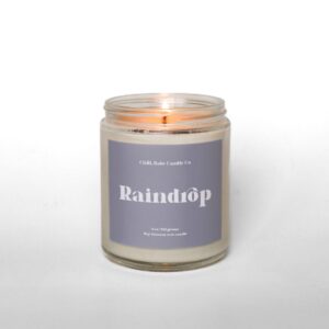 Raindrop Candle | Ozone + Earth + Moss