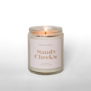 Sandy Cheeks Candle | Coconut Milk + Sandalwood + Tonka Bean