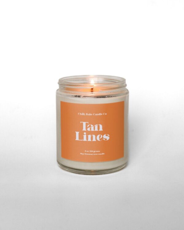 Tan Lines Candle | Sunblock + Beach/Pool Days