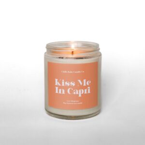 Kiss Me In Capri Candle | Olive Leaf + Fig + Citron