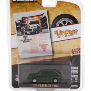 Greenlight 1:64 die cast 1977 VW Rabbit Vintage Ad Cars