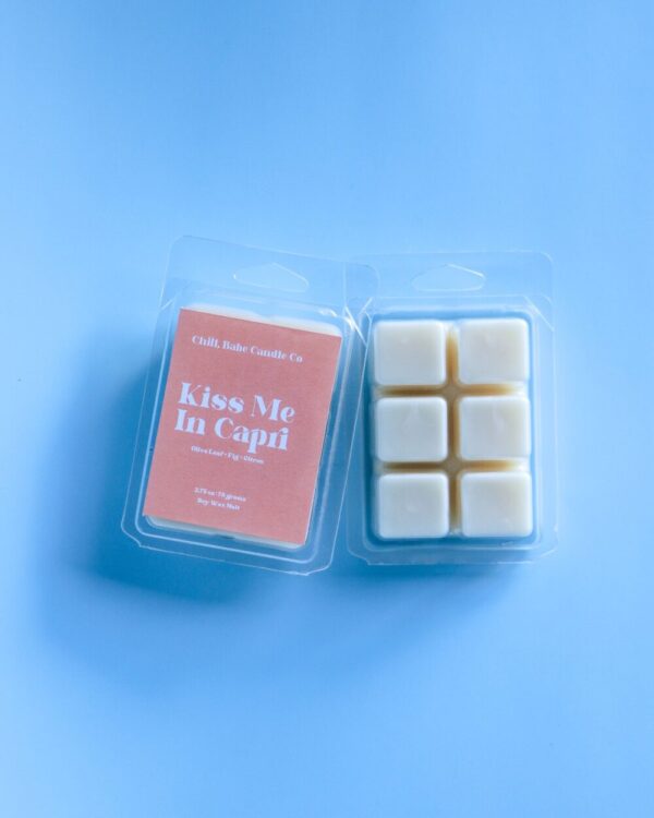 Kiss Me In Capri Wax Melt | Olive Leaf + Fig + Citron