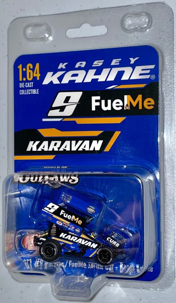 Acme 1:64 die cast Karavan / Fuel Me Sprint Car #9 Kasey Kahne