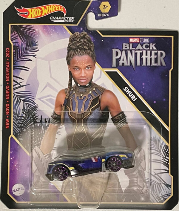 Hot Wheels 1:64 die cast Black Panther Shuri