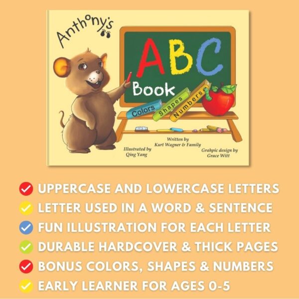 Anthony’s ABC Book – Early Learner | Ages 0-5