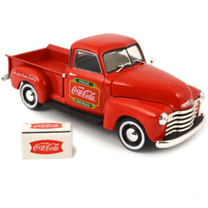 Motor City Classics 1:43 die cast Coca Cola 1953 Chevy Stepside Pickup with Cooler