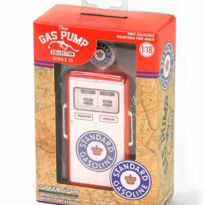 Greenlight Vintage Gas Pumps 1:18 Tokheim Twin Standard Gasoline replica