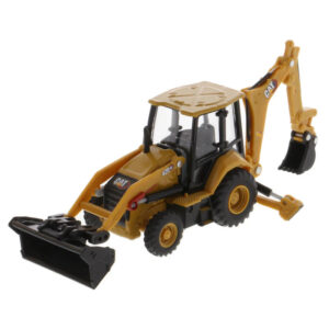 Diecast Masters 1:64 die cast CAT 420 XE Backhoe Loader with Attachments