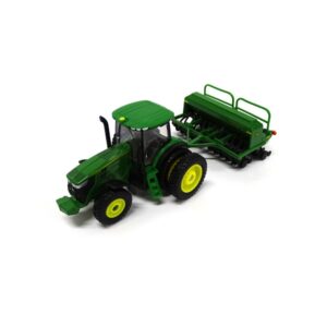 Ertl 1:64 die cast John Deere 7215R with 1590 Grain Drill